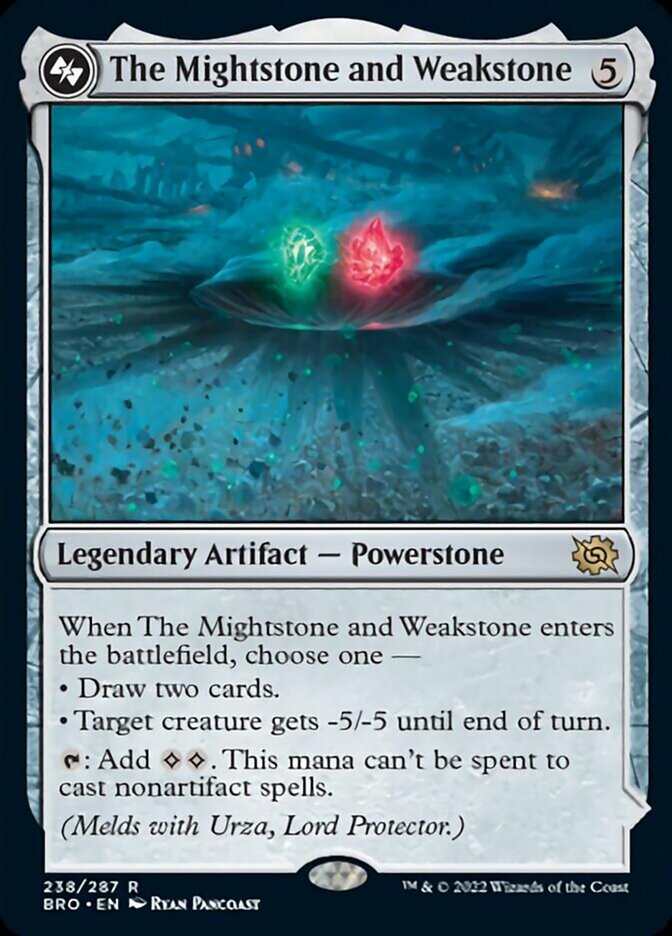 The Mightstone and Weakstone [The Brothers' War] - Magic: The Gathering - Card Brawlers | Quebec | Canada |