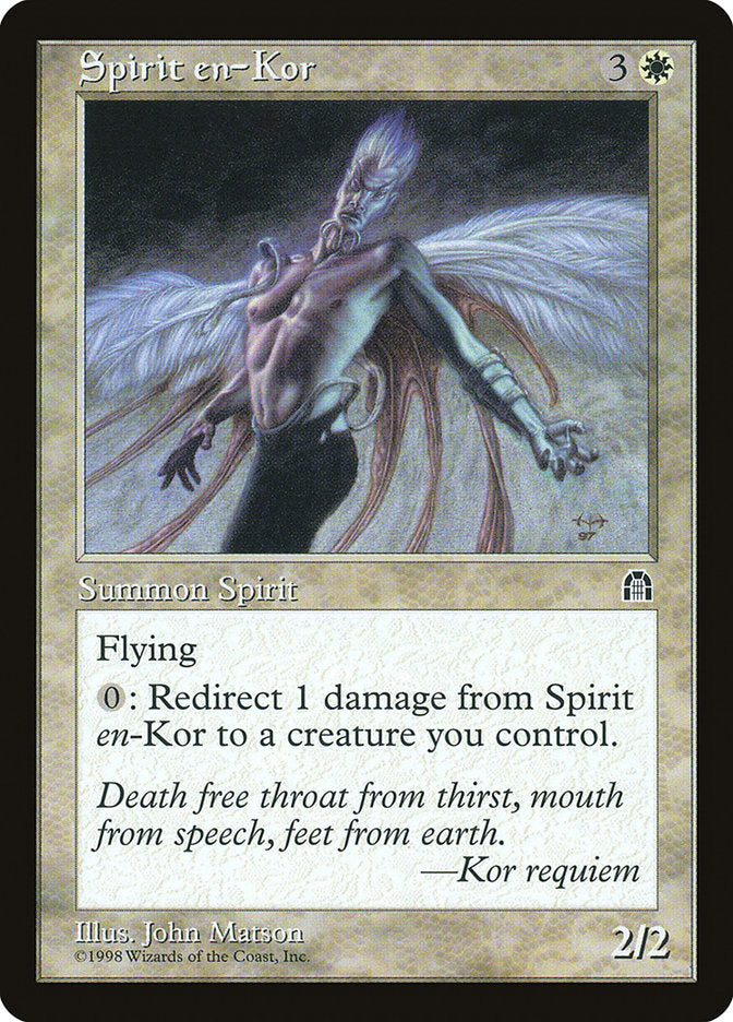 Spirit en-Kor [Stronghold] - Magic: The Gathering - Card Brawlers | Quebec | Canada |