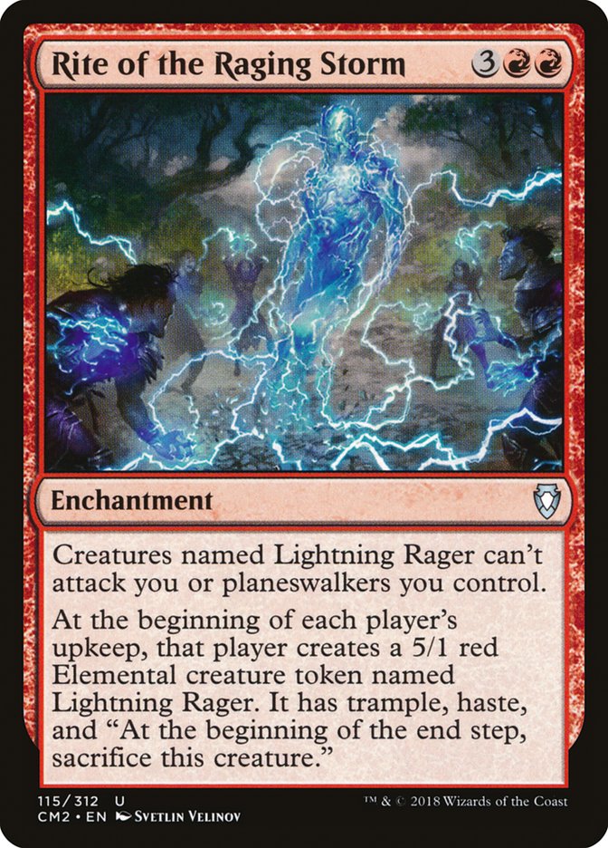 Rite of the Raging Storm [Commander Anthology Volume II] - Magic: The Gathering - Card Brawlers | Quebec | Canada |