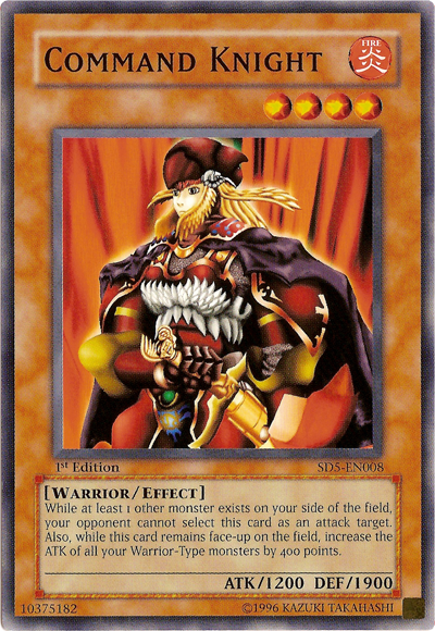 Command Knight [SD5-EN008] Common - Yu-Gi-Oh! - Card Brawlers | Quebec | Canada |