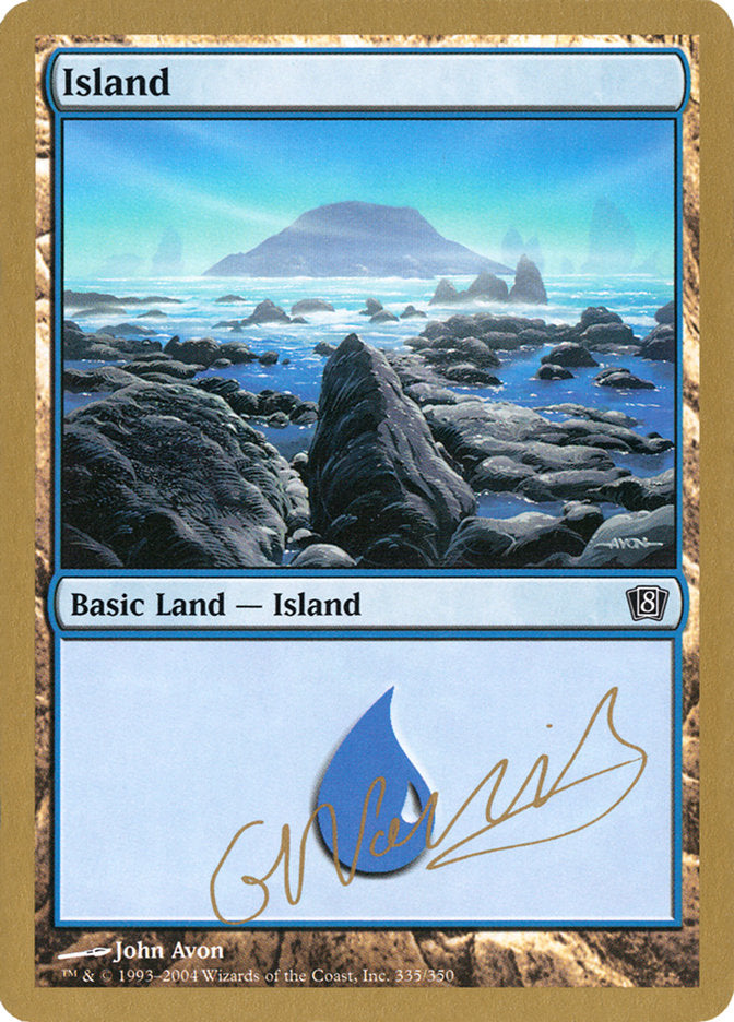 Island (gn335) (Gabriel Nassif) [World Championship Decks 2004] - Magic: The Gathering - Card Brawlers | Quebec | Canada |