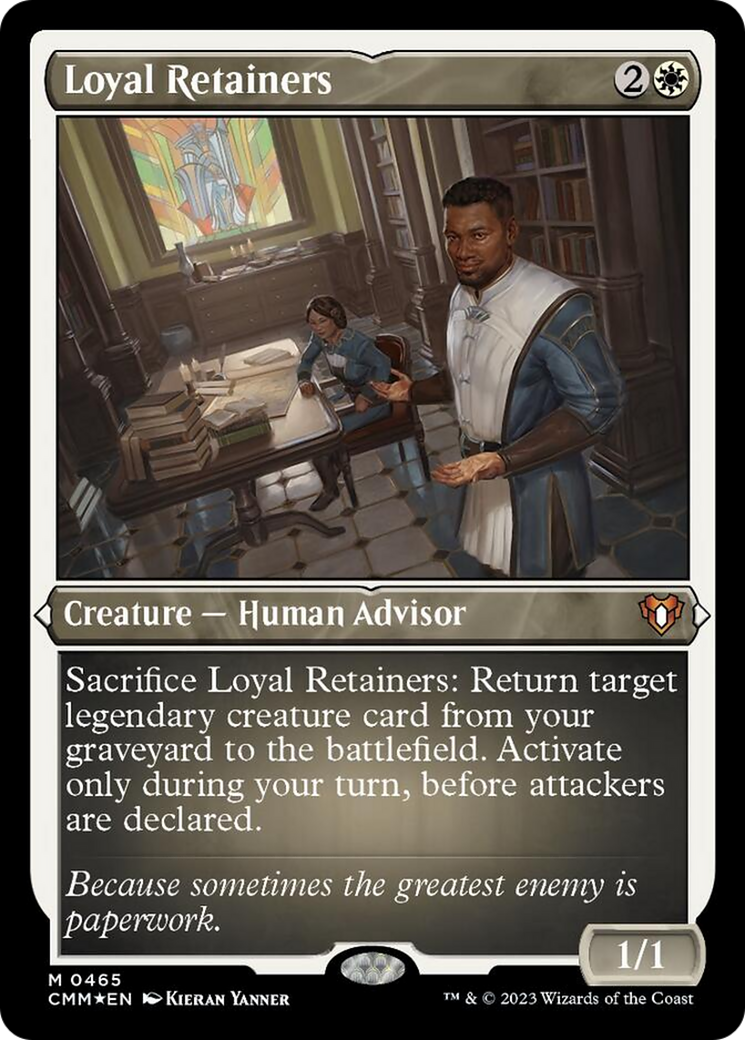 Loyal Retainers (Foil Etched) [Commander Masters] - Magic: The Gathering - Card Brawlers | Quebec | Canada |