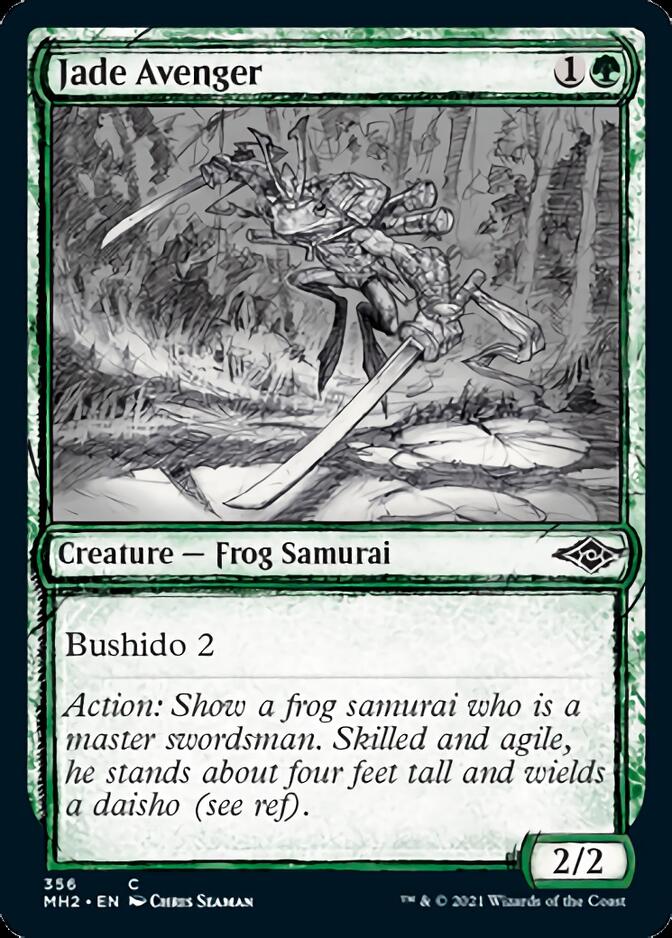 Jade Avenger (Sketch) [Modern Horizons 2] - Magic: The Gathering - Card Brawlers | Quebec | Canada |