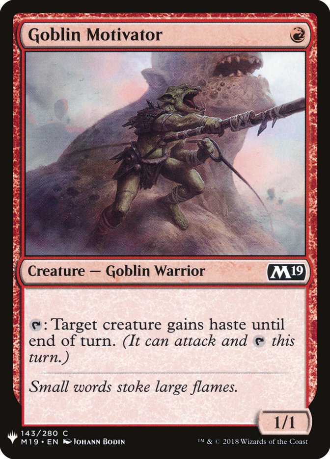 Goblin Motivator [Mystery Booster] - Magic: The Gathering - Card Brawlers | Quebec | Canada |