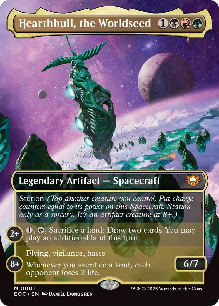 Hearthhull, the Worldseed (Borderless) [Edge of Eternities Commander] - Magic: The Gathering - Card Brawlers | Quebec | Canada |