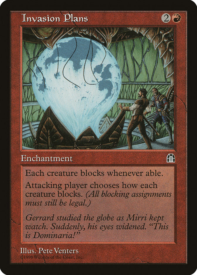 Invasion Plans [Stronghold] - Magic: The Gathering - Card Brawlers | Quebec | Canada |