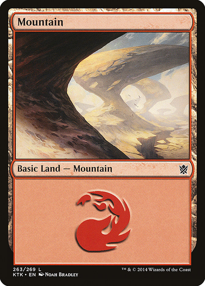 Mountain (263) [Khans of Tarkir] - Magic: The Gathering - Card Brawlers | Quebec | Canada |