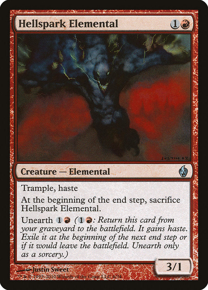 Hellspark Elemental [Premium Deck Series: Fire and Lightning] - Magic: The Gathering - Card Brawlers | Quebec | Canada |