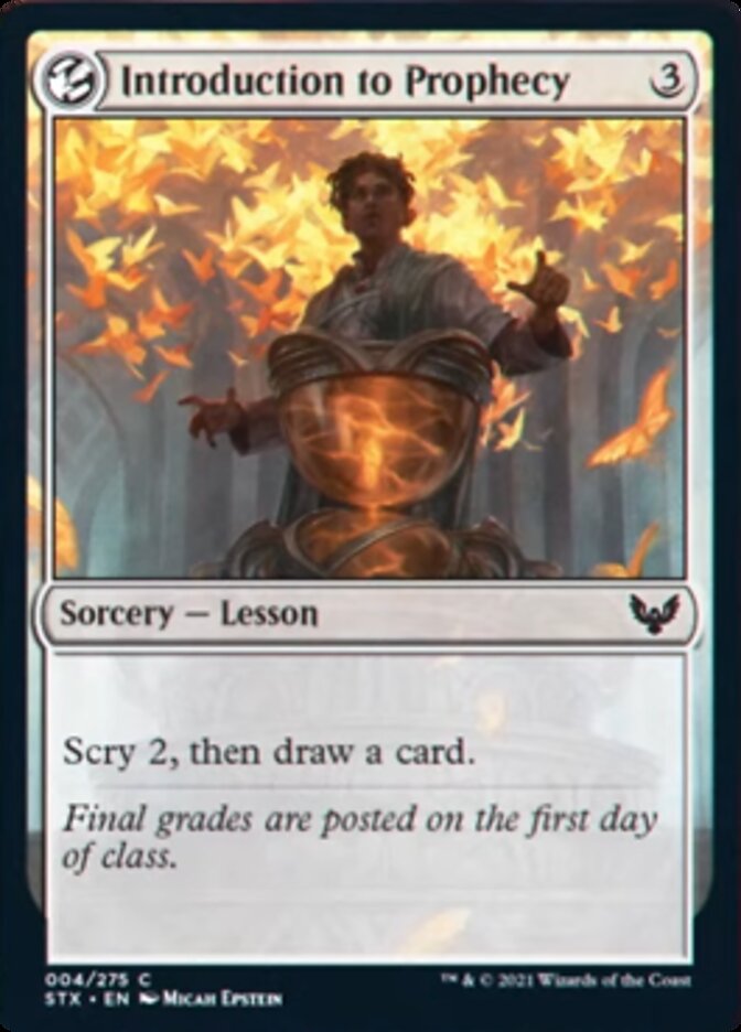 Introduction to Prophecy [Strixhaven: School of Mages] - Magic: The Gathering - Card Brawlers | Quebec | Canada |