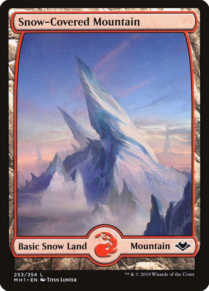 Snow-Covered Mountain [Modern Horizons] - Magic: The Gathering - Card Brawlers | Quebec | Canada |