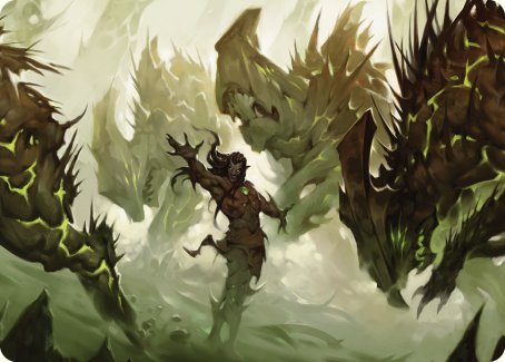 Ezuri's Predation Art Card [Commander Masters Art Series] - Magic: The Gathering - Card Brawlers | Quebec | Canada |