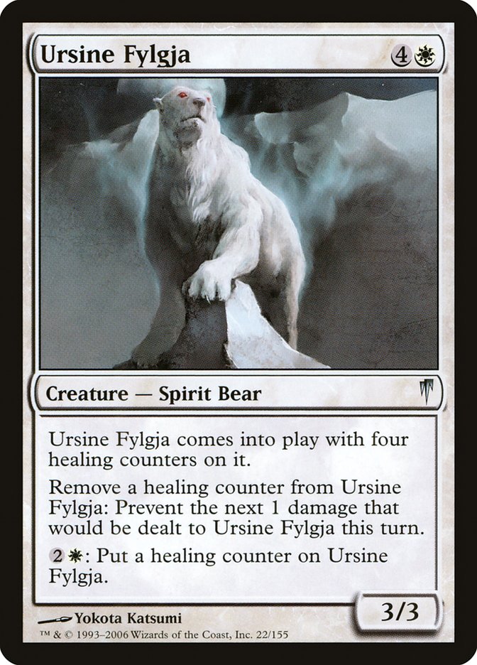 Ursine Fylgja [Coldsnap] - Magic: The Gathering - Card Brawlers | Quebec | Canada |