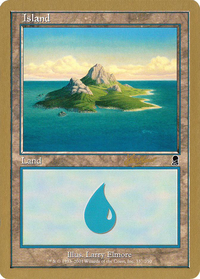 Island (shh337) (Sim Han How) [World Championship Decks 2002] - Magic: The Gathering - Card Brawlers | Quebec | Canada |