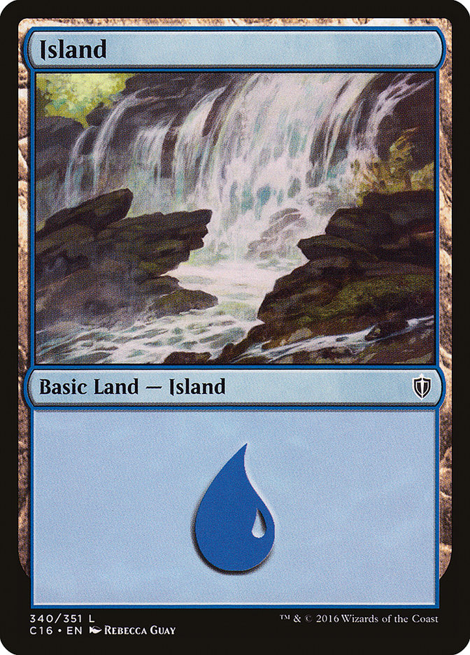 Island (340) [Commander 2016] - Magic: The Gathering - Card Brawlers | Quebec | Canada |