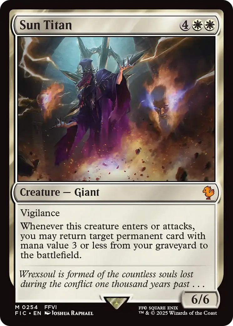 Sun Titan [FINAL FANTASY Commander] - Magic: The Gathering - Card Brawlers | Quebec | Canada |