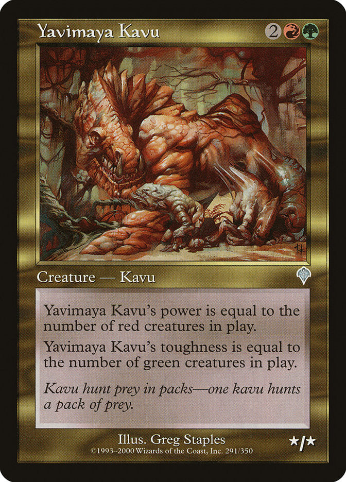 Yavimaya Kavu [Invasion] - Magic: The Gathering - Card Brawlers | Quebec | Canada |