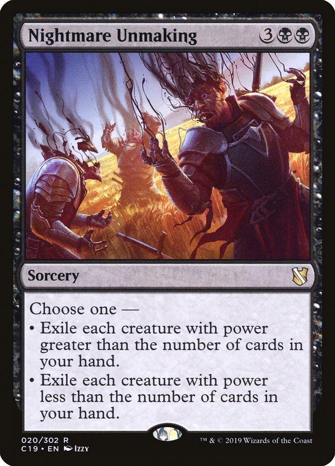 Nightmare Unmaking [Commander 2019] - Magic: The Gathering - Card Brawlers | Quebec | Canada |