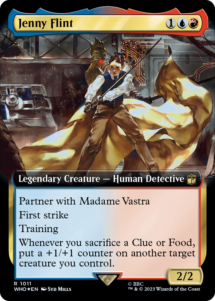 Jenny Flint (Extended Art) (Surge Foil) [Doctor Who] - Magic: The Gathering - Card Brawlers | Quebec | Canada |