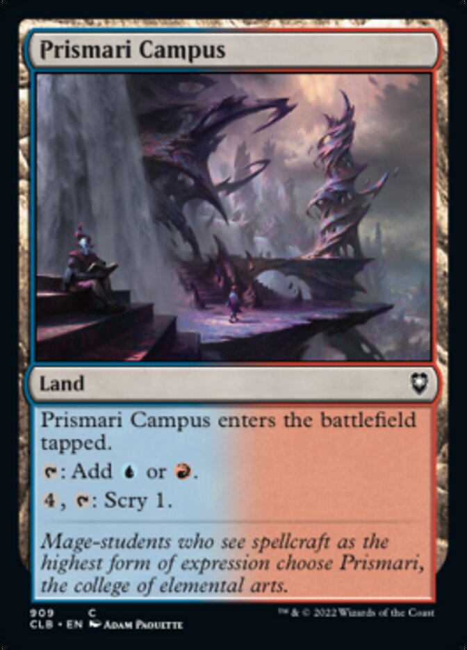 Prismari Campus [Commander Legends: Battle for Baldur's Gate] - Magic: The Gathering - Card Brawlers | Quebec | Canada |