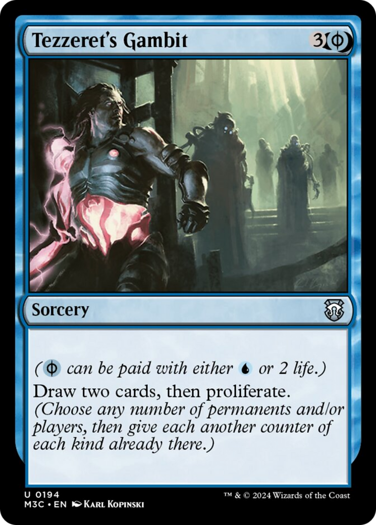 Tezzeret's Gambit [Modern Horizons 3 Commander] - Magic: The Gathering - Card Brawlers | Quebec | Canada |