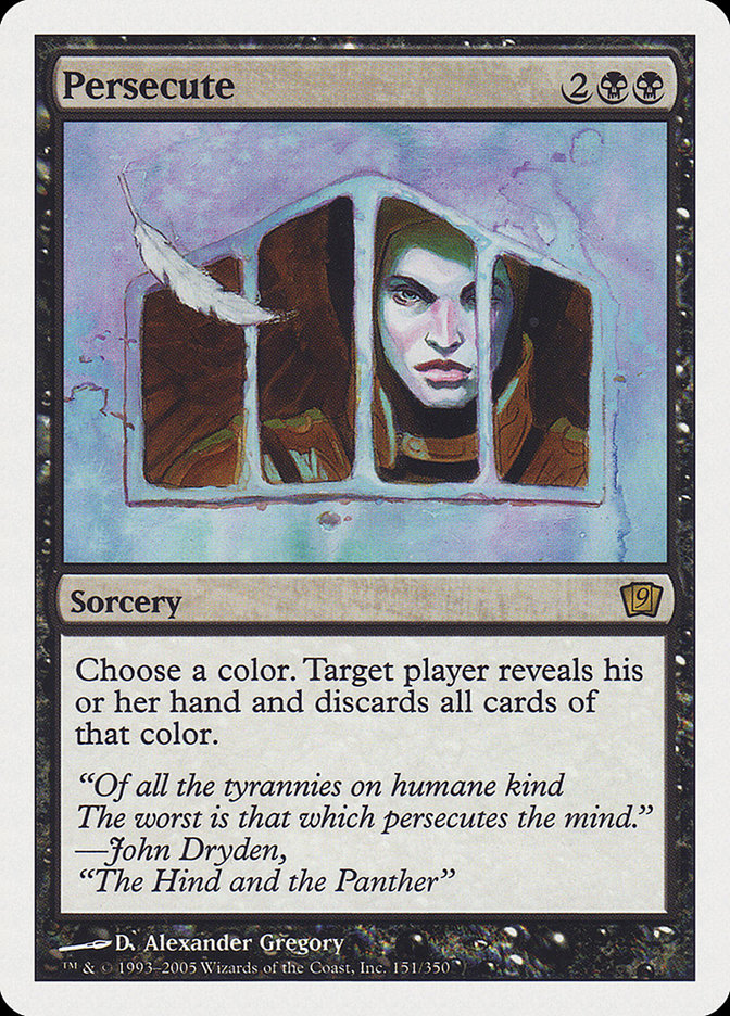 Persecute [Ninth Edition] - Magic: The Gathering - Card Brawlers | Quebec | Canada |