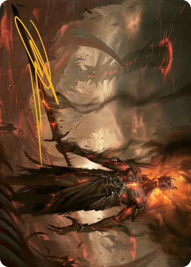 Ashen Reaper Art Card (Gold-Stamped Signature) [March of the Machine Art Series] - Magic: The Gathering - Card Brawlers | Quebec | Canada |