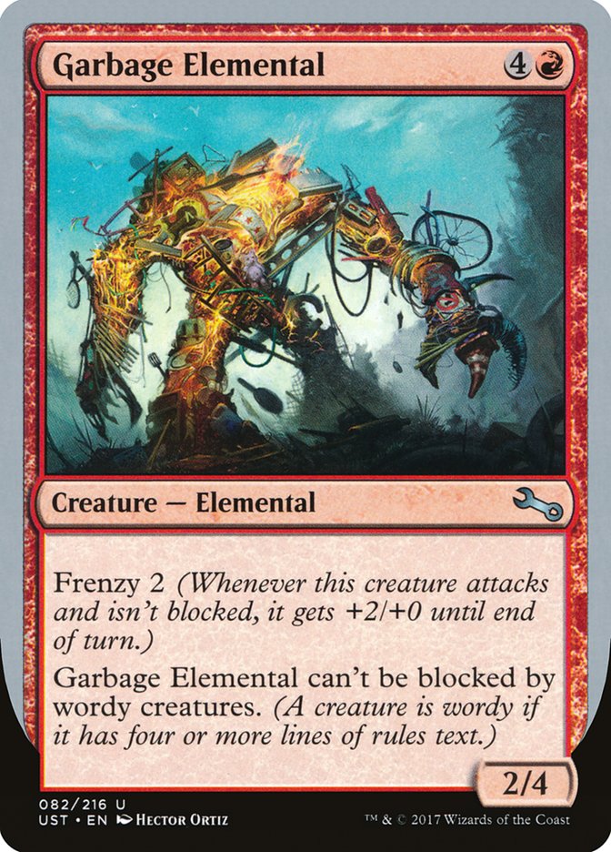 Garbage Elemental (2/4 Creature) [Unstable] - Magic: The Gathering - Card Brawlers | Quebec | Canada |
