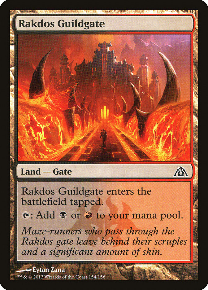 Rakdos Guildgate [Dragon's Maze] - Magic: The Gathering - Card Brawlers | Quebec | Canada |