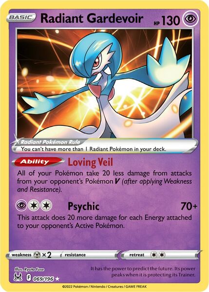 Radiant Gardevoir (069/196) [Prize Pack Series Three] - Pokémon - Card Brawlers | Quebec | Canada |