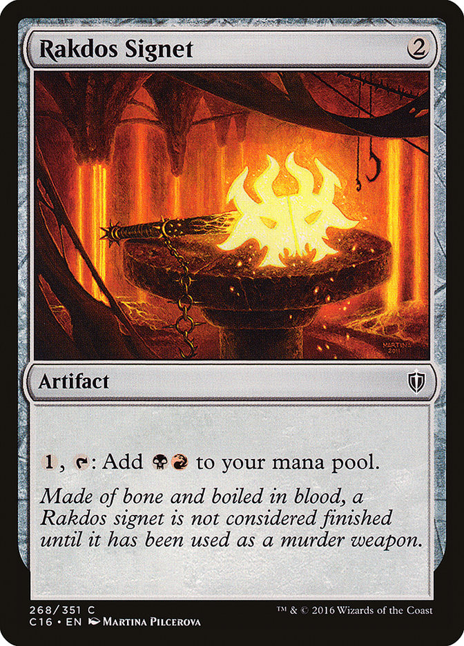 Rakdos Signet [Commander 2016] - Magic: The Gathering - Card Brawlers | Quebec | Canada |