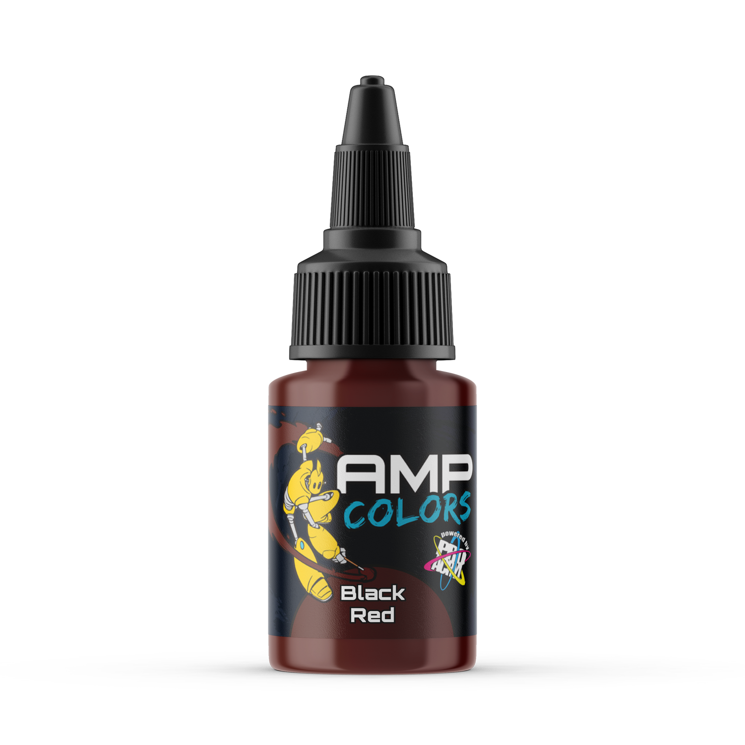 PRO Acryl - Paint - AMP-004 - Black Red
