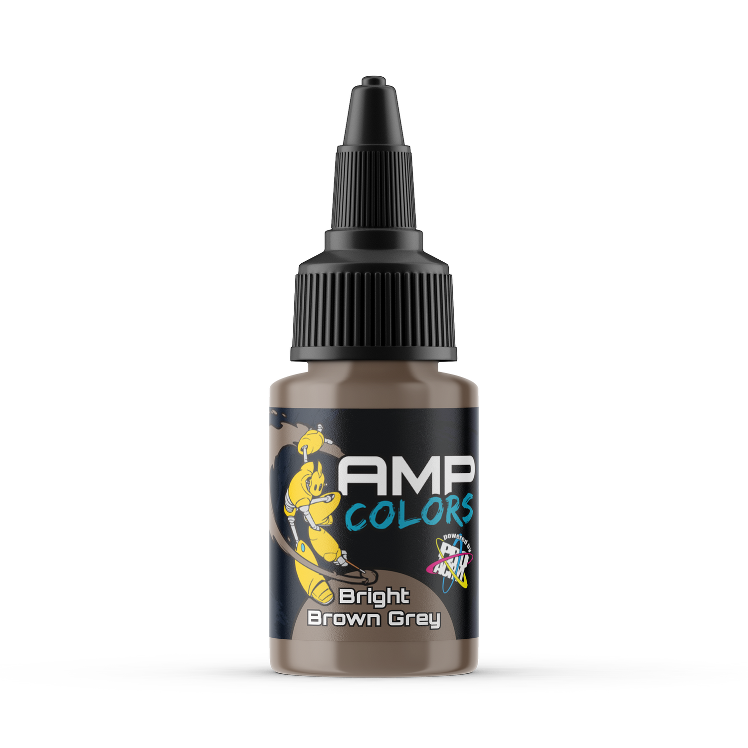 PRO Acryl - Paint - AMP-021 - Bright Brown Grey