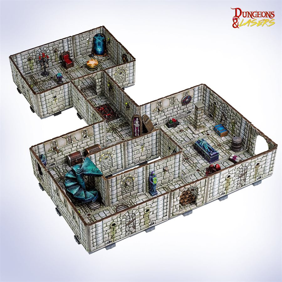 D&D - Dungeons & Lasers: Miniatures - Fantasy Starter Set