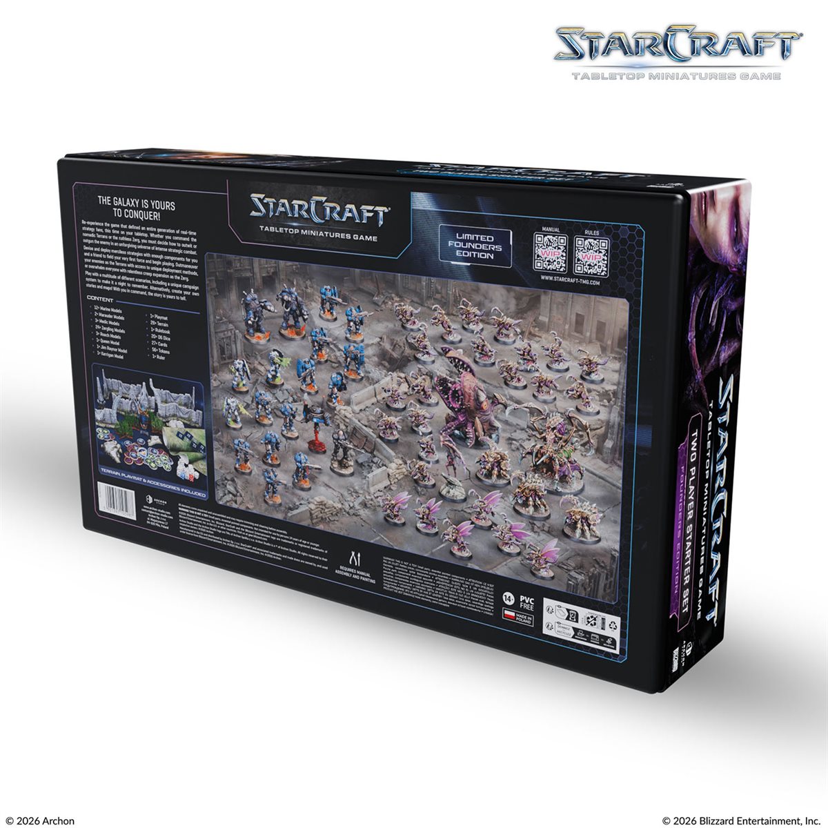 Starcraft: The Miniatures Game: Wave 1: Two Player Starter Set - Founders Edition (PREORDER) May 2026 - Archon Studio - Card Brawlers | Quebec | Canada |