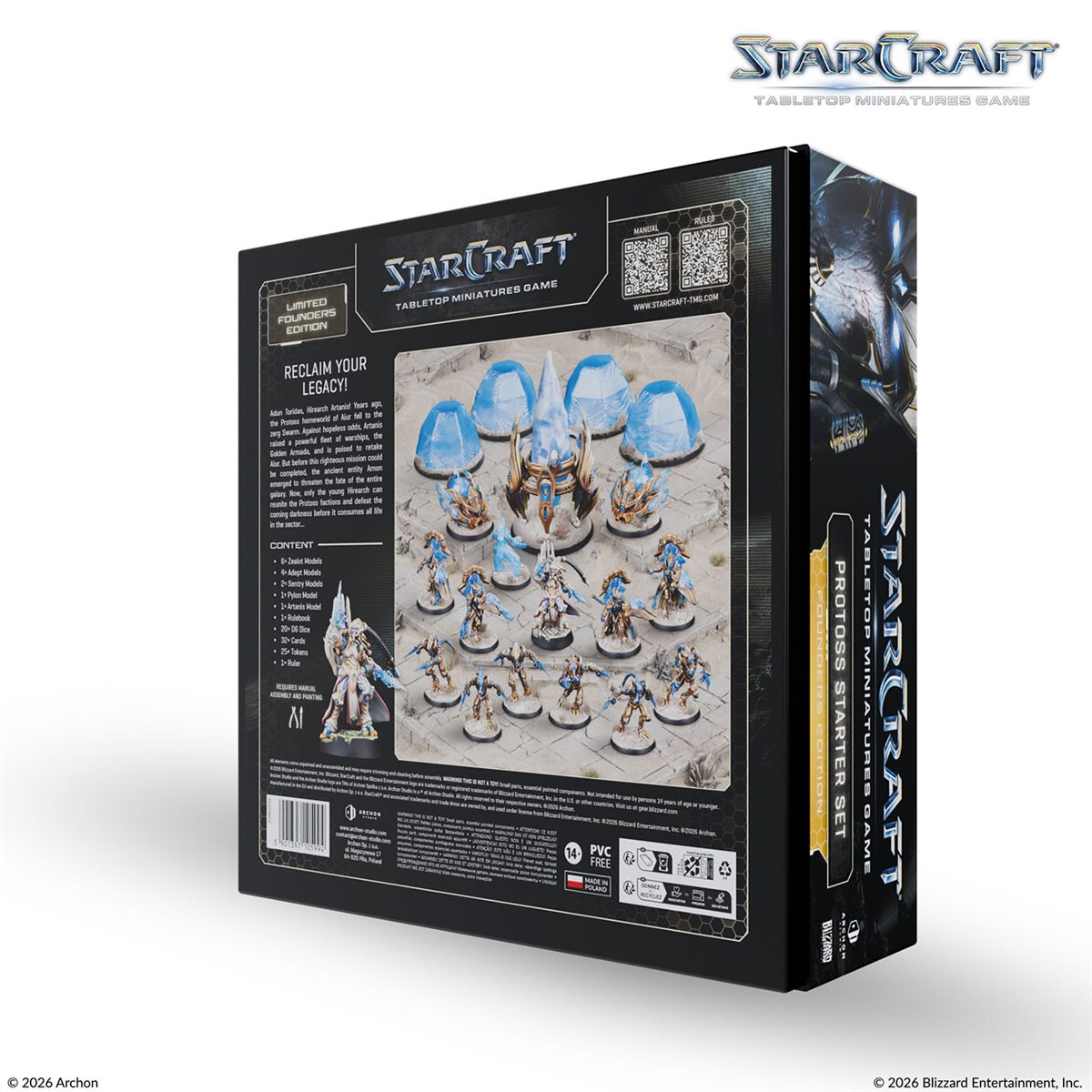 Starcraft: The Miniatures Game: Wave 1: Protoss: Starter Set - Founders Edition (PREORDER) May 2026 - Archon Studio - Card Brawlers | Quebec | Canada |