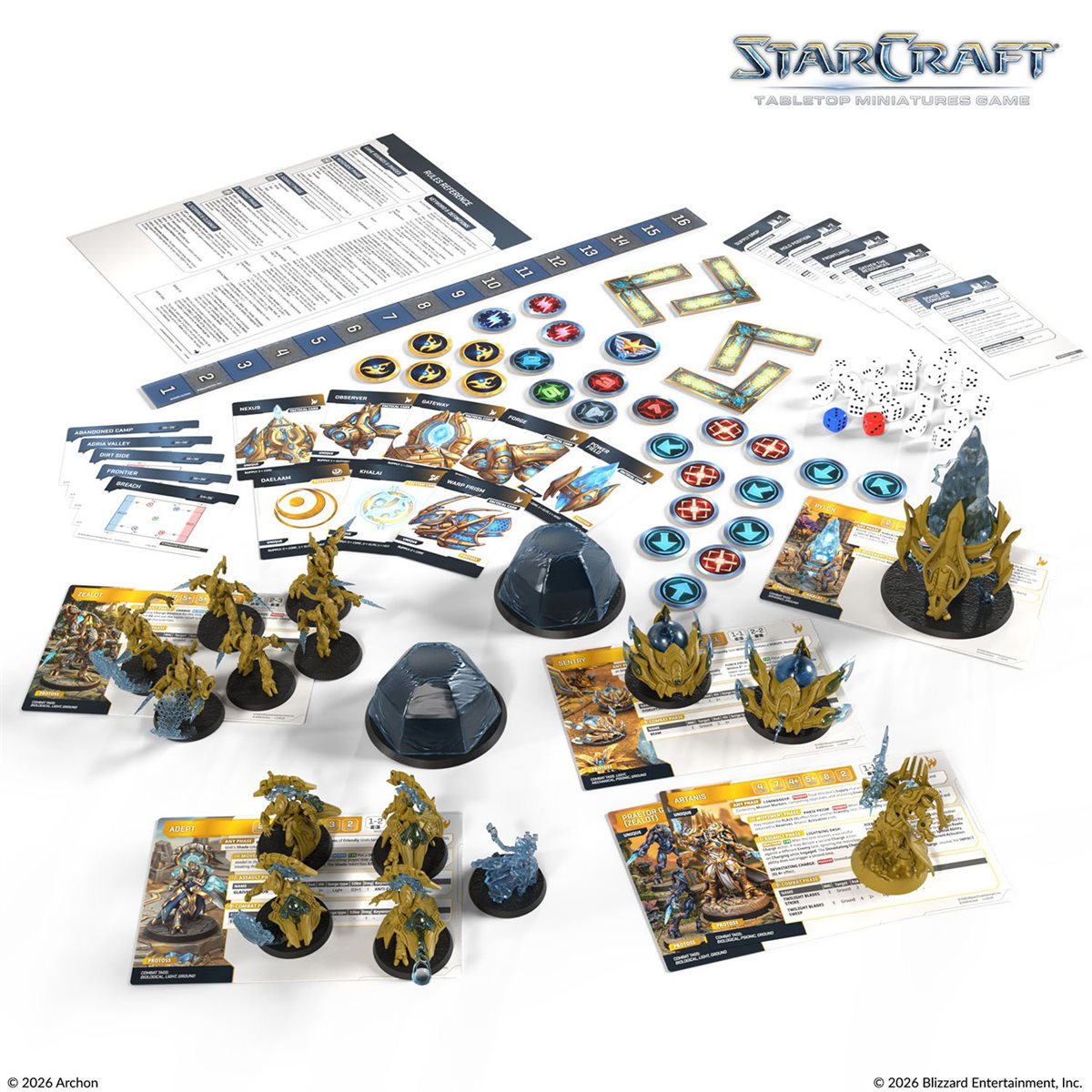 Starcraft: The Miniatures Game: Wave 1: Protoss: Starter Set - Founders Edition (PREORDER) May 2026 - Archon Studio - Card Brawlers | Quebec | Canada |