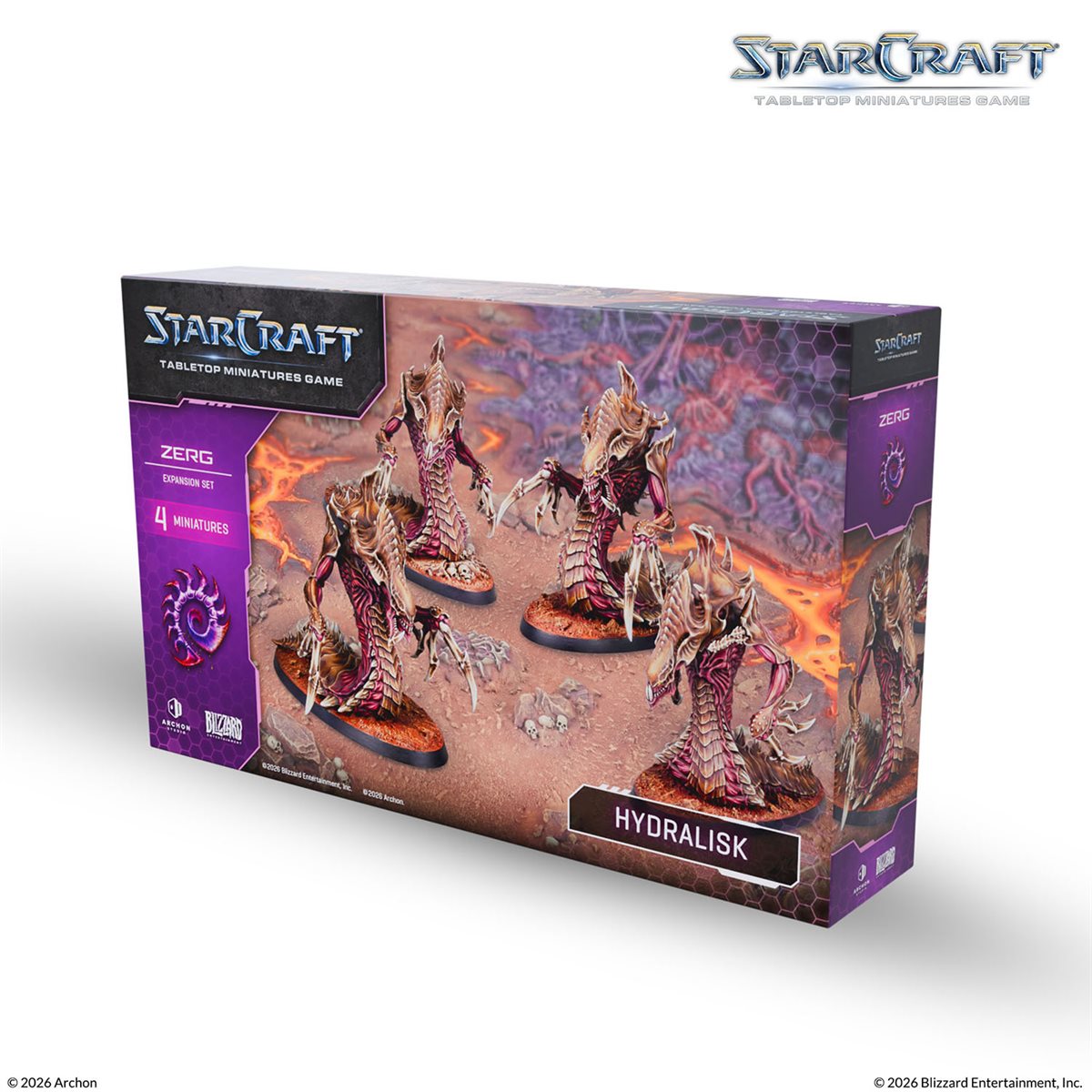 Starcraft: The Miniatures Game: Wave 1: Zerg: Hydralisk Expansion Set (PREORDER) May 2026 - Archon Studio - Card Brawlers | Quebec | Canada |