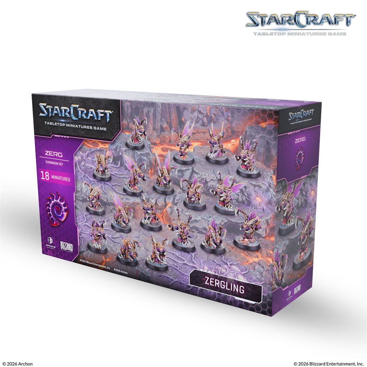 Starcraft: The Miniatures Game: Wave 1: Zerg: Zergling Expansion Set (PREORDER) May 2026 - Archon Studio - Card Brawlers | Quebec | Canada |