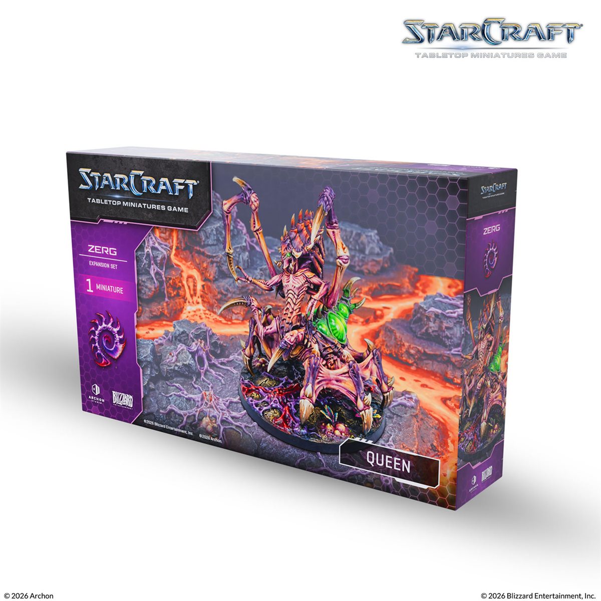 Starcraft: The Miniatures Game: Wave 1: Zerg: Queen Expansion Set (PREORDER) May 2026 - Archon Studio - Card Brawlers | Quebec | Canada |