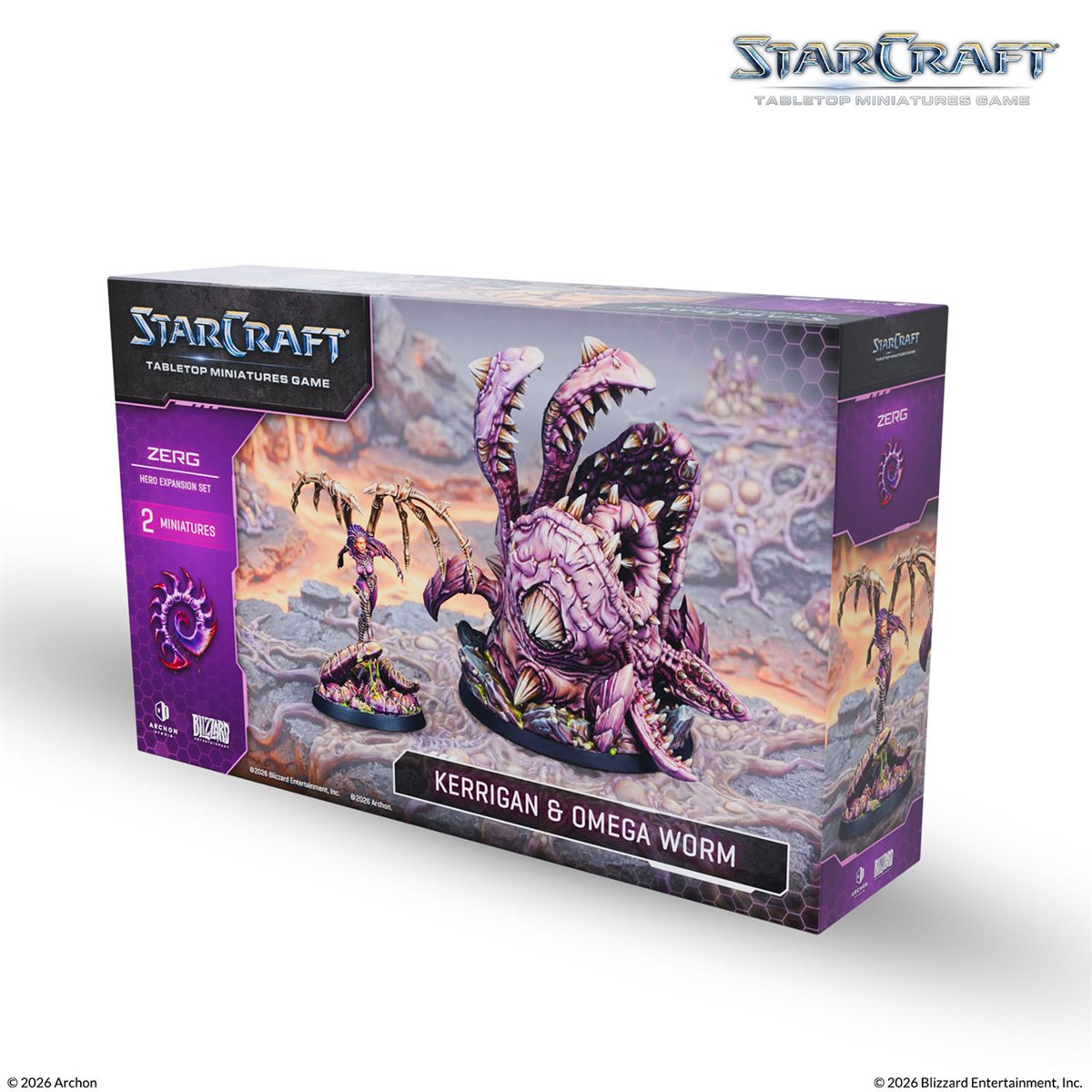Starcraft: The Miniatures Game: Wave 1: Zerg: Primal Kerrigan Hero Expansion Set (PREORDER) May 2026 - Archon Studio - Card Brawlers | Quebec | Canada |