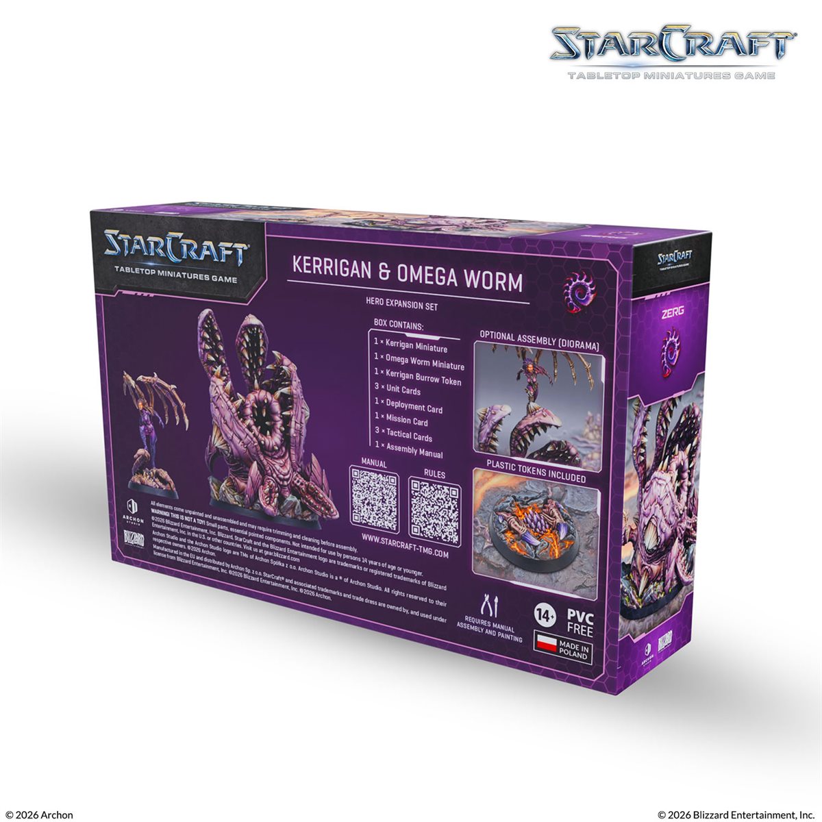 Starcraft: The Miniatures Game: Wave 1: Zerg: Primal Kerrigan Hero Expansion Set (PREORDER) May 2026 - Archon Studio - Card Brawlers | Quebec | Canada |