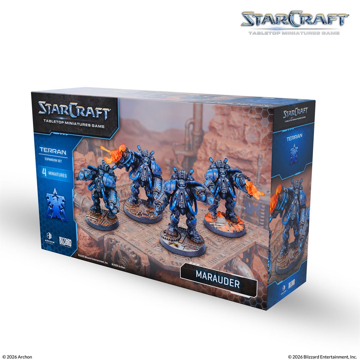 Starcraft: The Miniatures Game: Wave 1: Terran: Marauder Expansion Set (PREORDER) May 2026 - Archon Studio - Card Brawlers | Quebec | Canada |