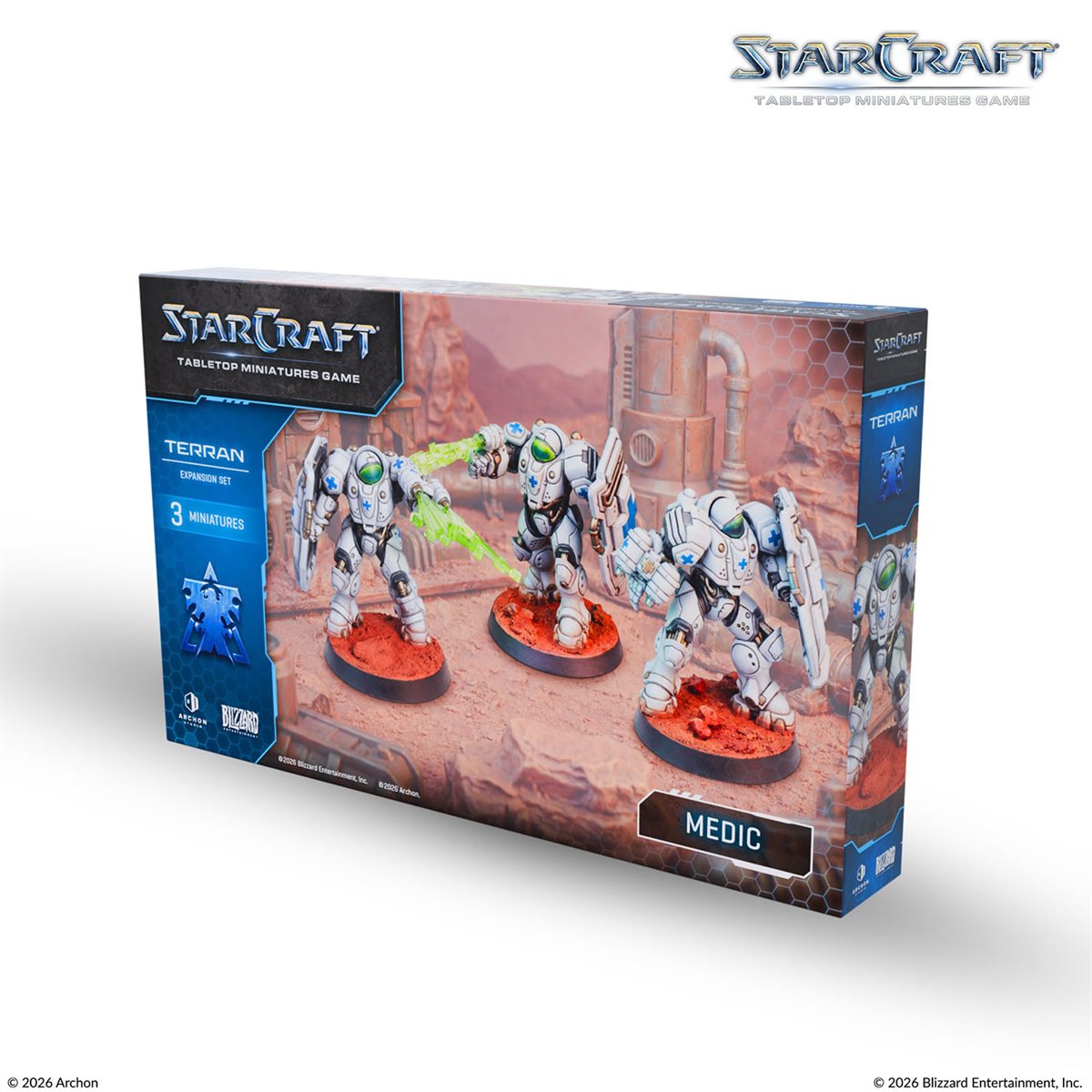 Starcraft: The Miniatures Game: Wave 1: Terran: Medic Expansion Set (PREORDER) May 2026 - Archon Studio - Card Brawlers | Quebec | Canada |