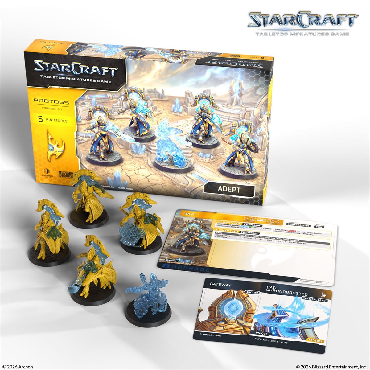 Starcraft: The Miniatures Game: Wave 1: Protoss: Adept Expansion Set (PREORDER) May 2026 - Archon Studio - Card Brawlers | Quebec | Canada |
