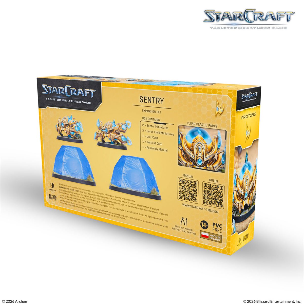 Starcraft: The Miniatures Game: Wave 1: Protoss: Sentry Expansion Set (PREORDER) May 2026 - Archon Studio - Card Brawlers | Quebec | Canada |