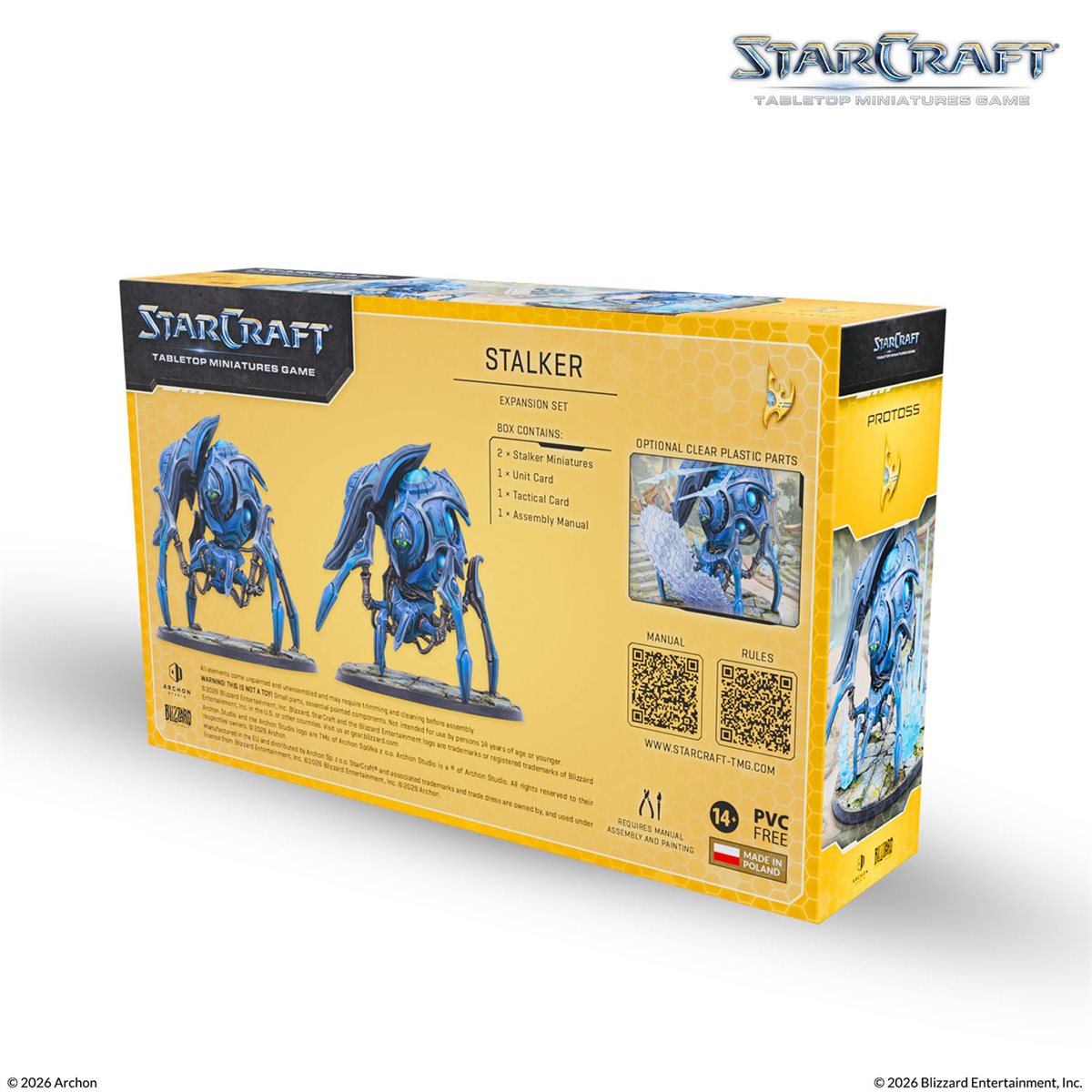 Starcraft: The Miniatures Game: Wave 1: Protoss: Stalker Expansion Set (PREORDER) May 2026 - Archon Studio - Card Brawlers | Quebec | Canada |
