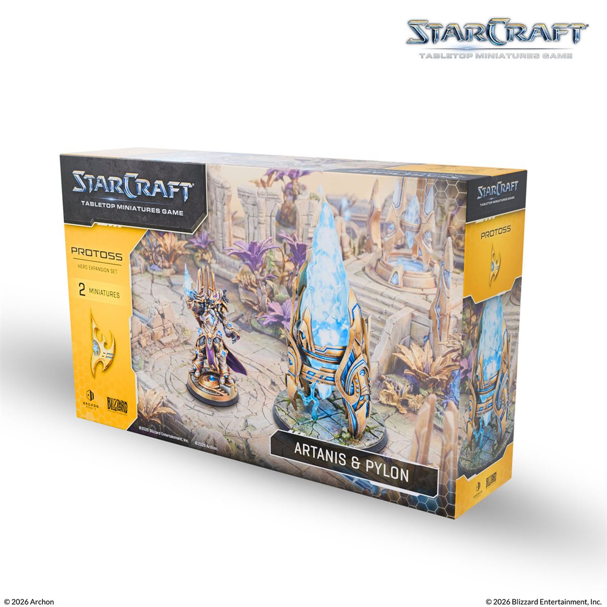 Starcraft: The Miniatures Game: Wave 1: Protoss: Hierarch Artanis Hero Expansion Set (PREORDER) May 2026 - Archon Studio - Card Brawlers | Quebec | Canada |
