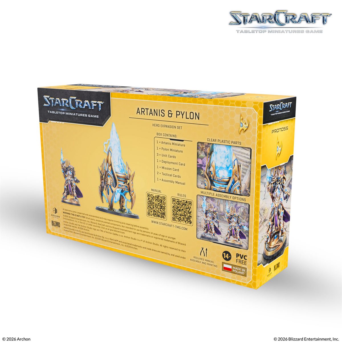 Starcraft: The Miniatures Game: Wave 1: Protoss: Hierarch Artanis Hero Expansion Set (PREORDER) May 2026 - Archon Studio - Card Brawlers | Quebec | Canada |