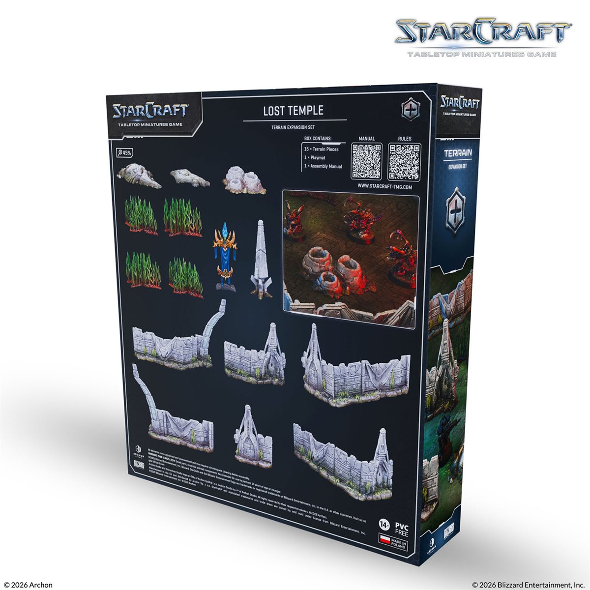 Starcraft: The Miniatures Game: Wave 1: Lost Temple - Terrain Expansion Set (PREORDER) May 2026 - Archon Studio - Card Brawlers | Quebec | Canada |