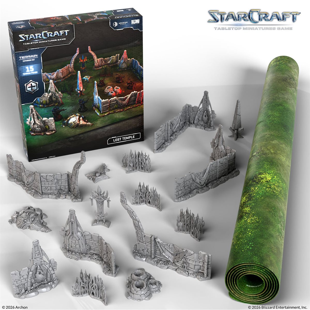 Starcraft: The Miniatures Game: Wave 1: Lost Temple - Terrain Expansion Set (PREORDER) May 2026 - Archon Studio - Card Brawlers | Quebec | Canada |